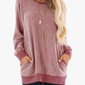 Women's Tunic Oversized 2XL  Blue